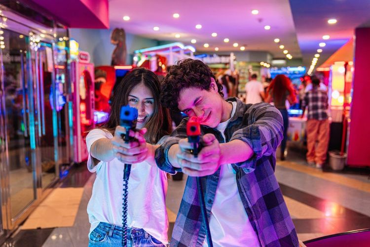 laser game bowling