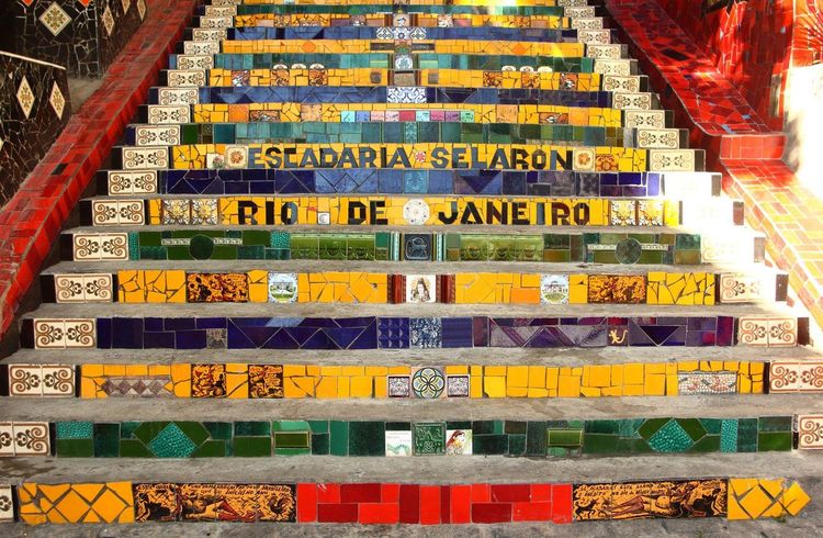 Escalier Selarón Rio