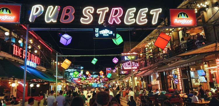 Pub Street Siem Reap