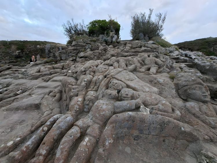 Rochers sculptés Rothéneuf