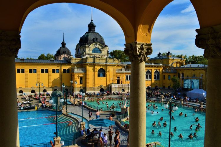 Szechenyi,Baths,,Budapest,,Hungary