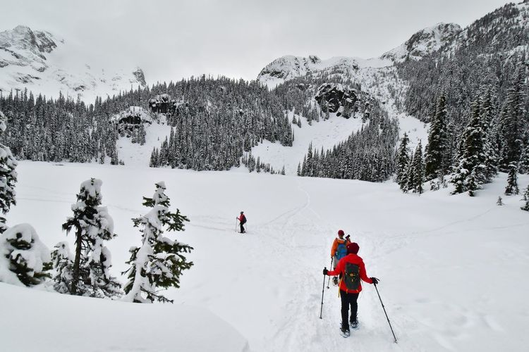 Puy Mary hiver raquettes