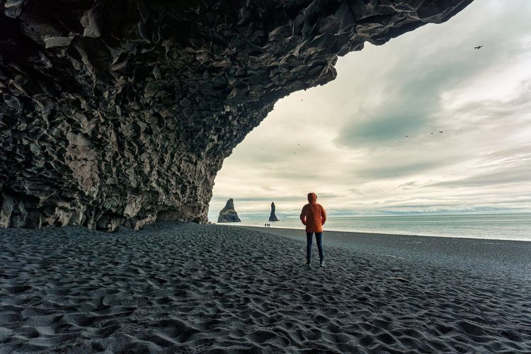 plage de sable noir Islande