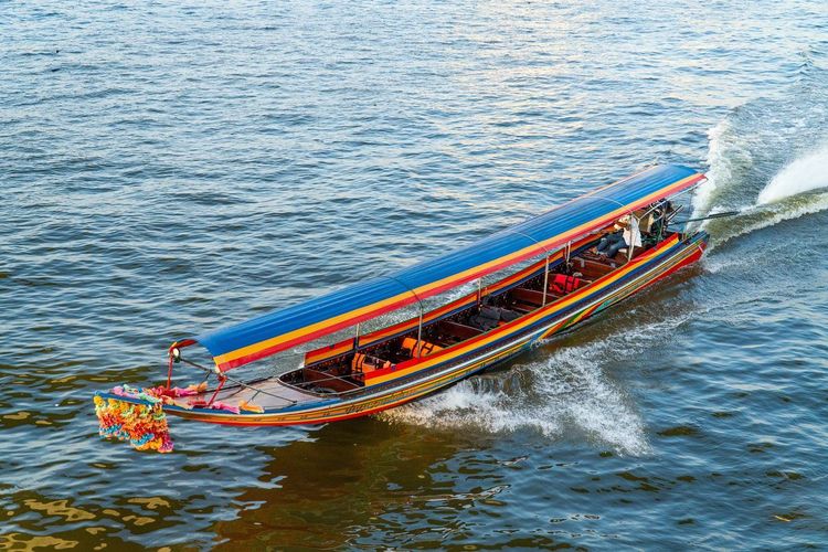 Khlong Bangkok longtail boat