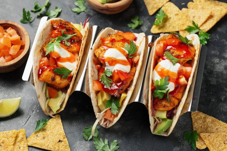 Taco de poisson Baja