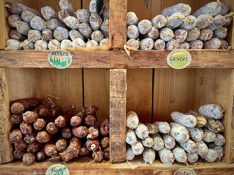 saucisse sèche Auvergne