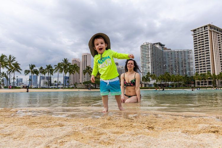 famille Honolulu vacances