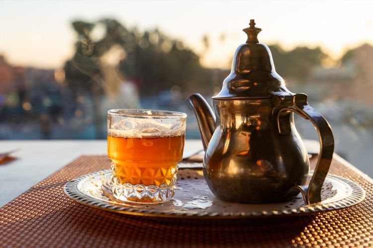 thé à la menthe marocain