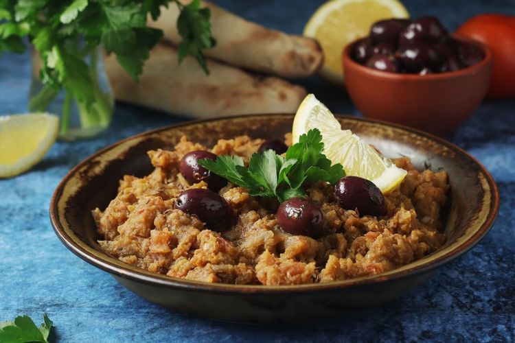 zaalouk salade marocaine