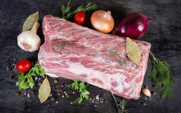 longe de porc image