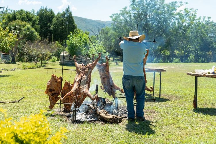 barbecue asado chilien