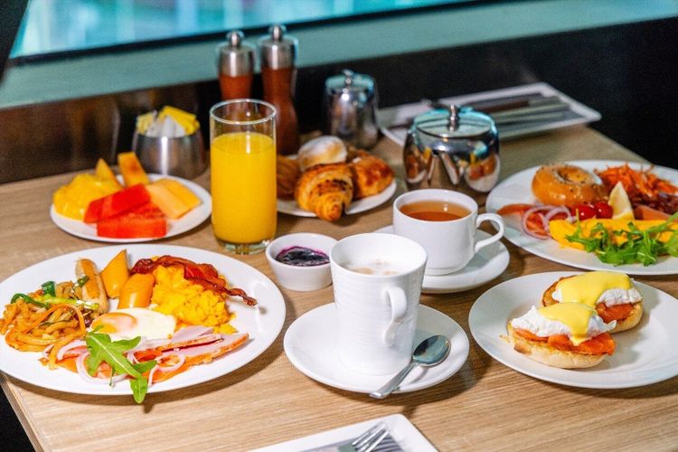 brunch gourmand café