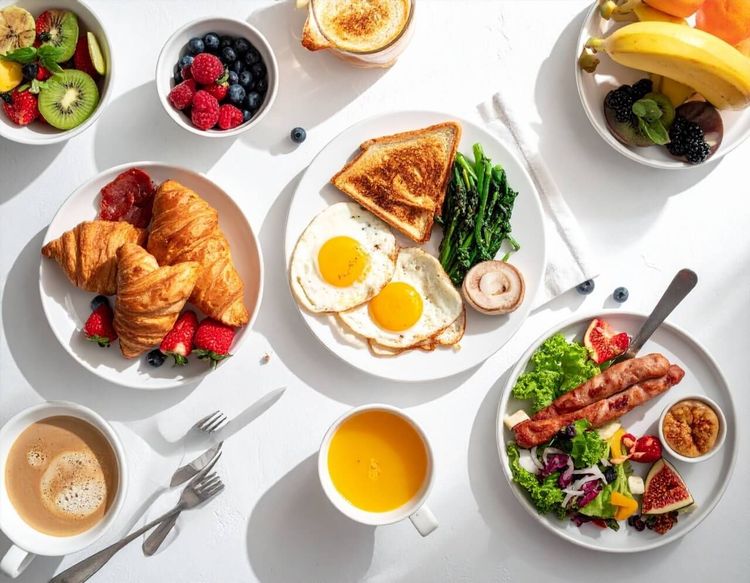 café brunch sain