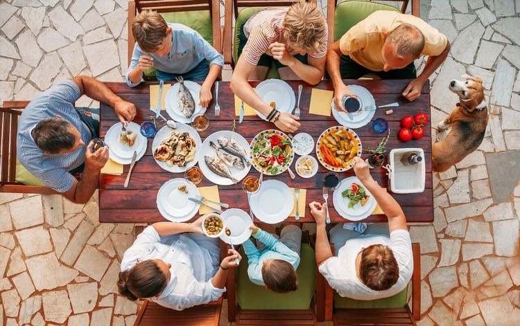 brunch convivial famille