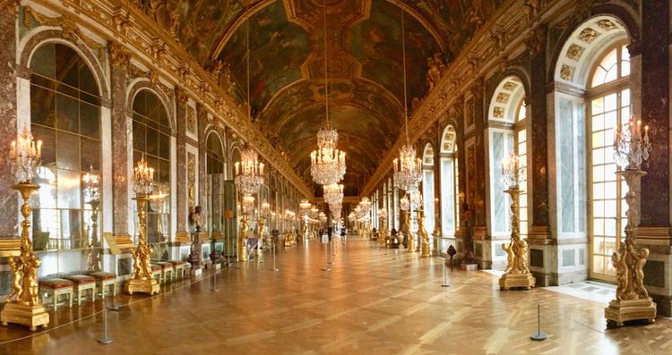 Versailles/france, ,September,26,,2017,:,The,Hall,Of,Mirrors,