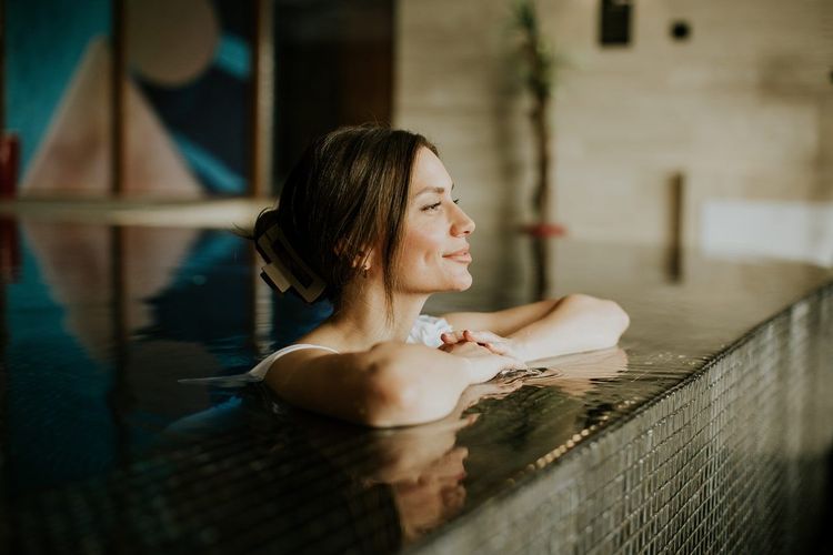 spa détente piscine chauffée