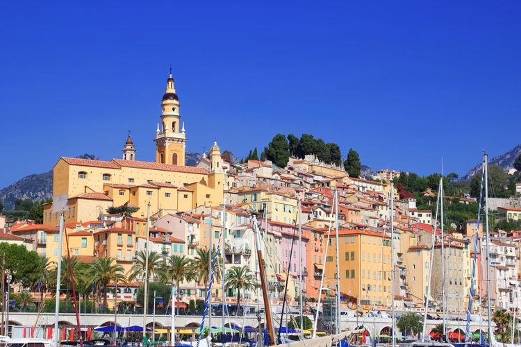 famille Menton bord de mer