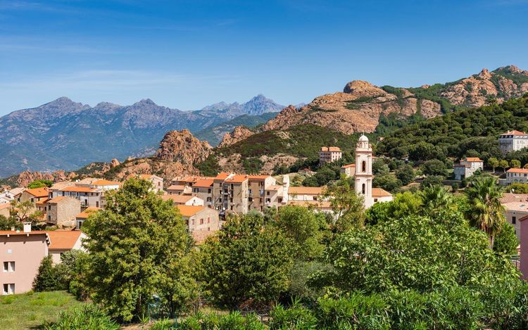 Ajaccio montagne village