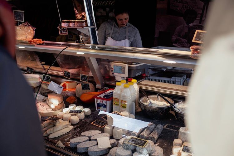 Marché place Leclerc Angers