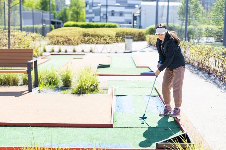 mini-golf tropical