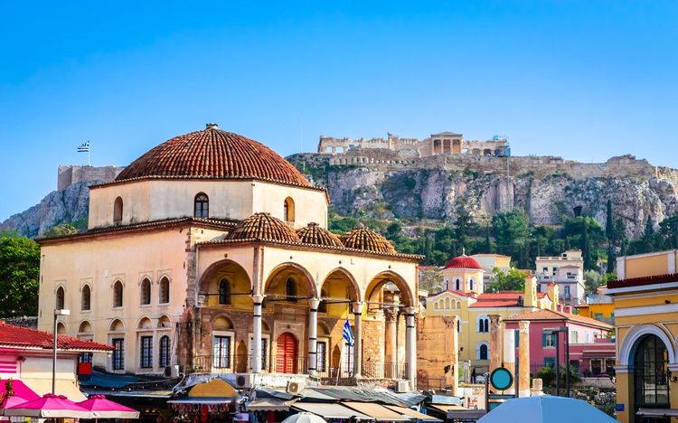 Quartier Plaka Athènes