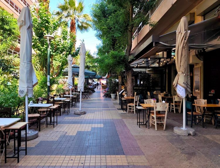 Quartier Koukaki Athènes