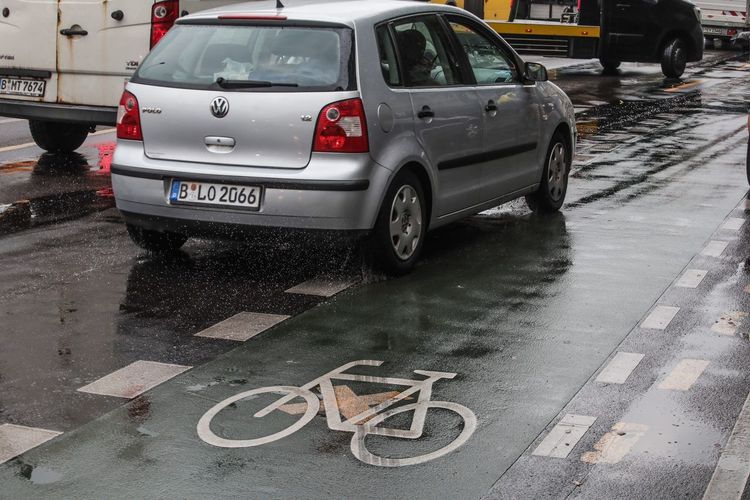 Berlin vélo piste cyclable