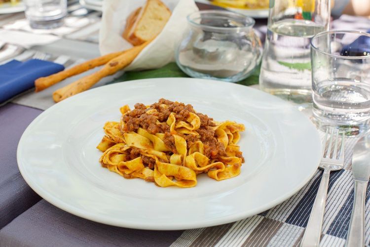Tagliatelle bolognese