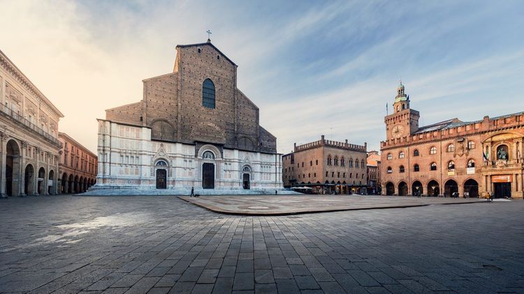 Piazza Maggiore Bologne