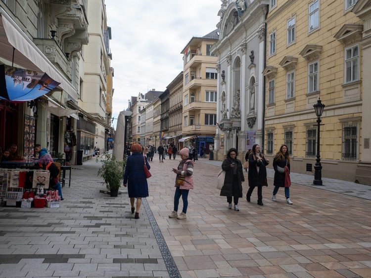 Váci utca Budapest