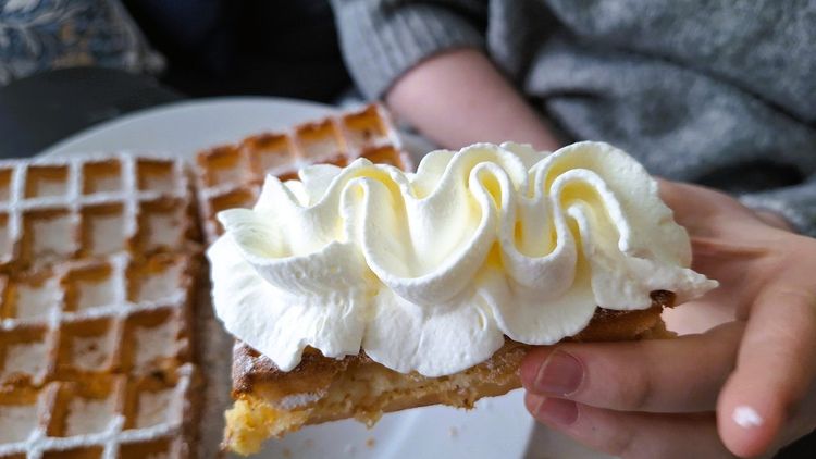 crème Chantilly dessert