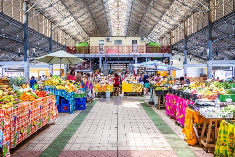 Marché couvert Fort-de-France