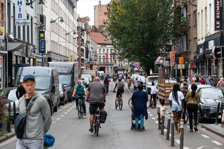 Gand piéton vélo