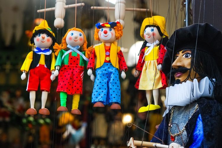 Marionnettes en bois Prague