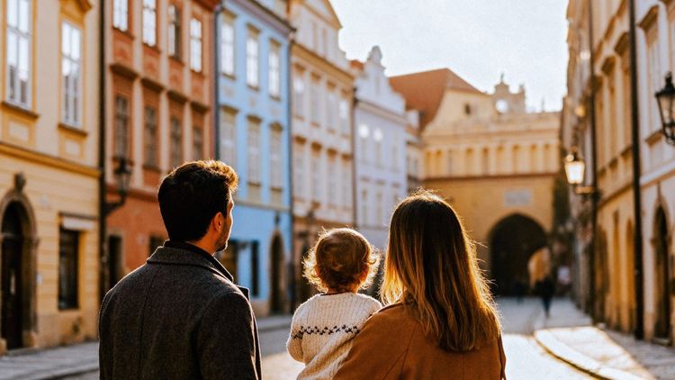 Prague famille enfants