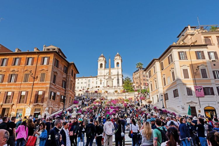 Rome printemps tourisme