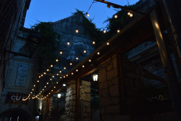 Trogir terrasse restaurant