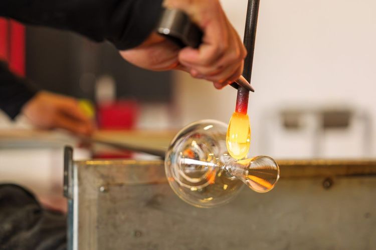 soufflage de verre Murano