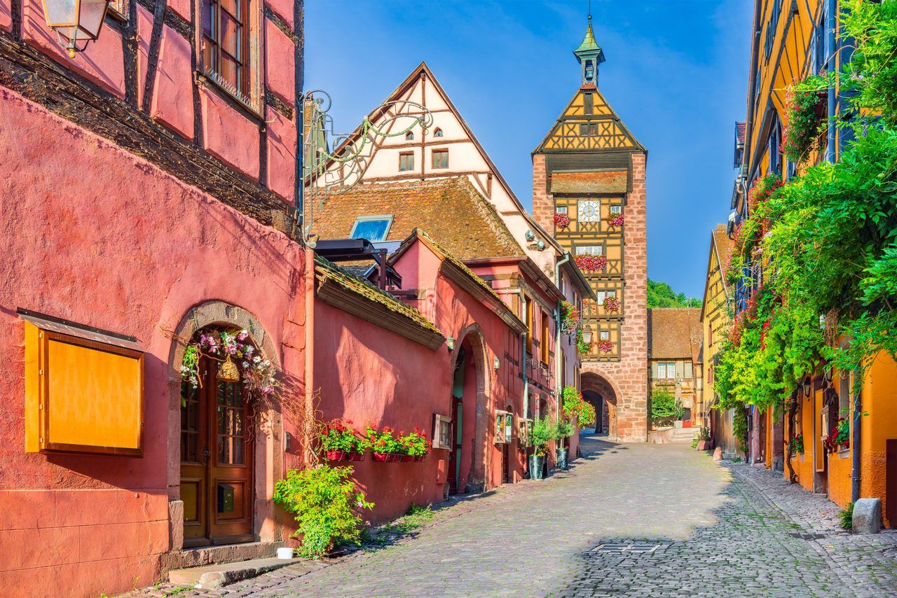 Riquewihr village Alsace