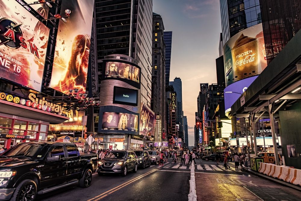 New York City, USA, June 11, 2023: Times Square