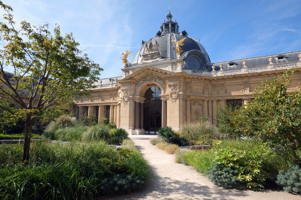 Paris,,France, ,September,14,,2019:,Courtyard,Of,Petit,Palais.