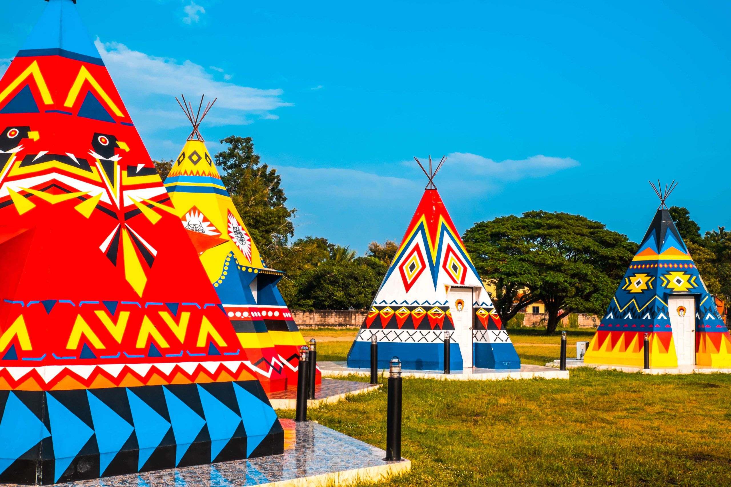 village tipis stampede calgary