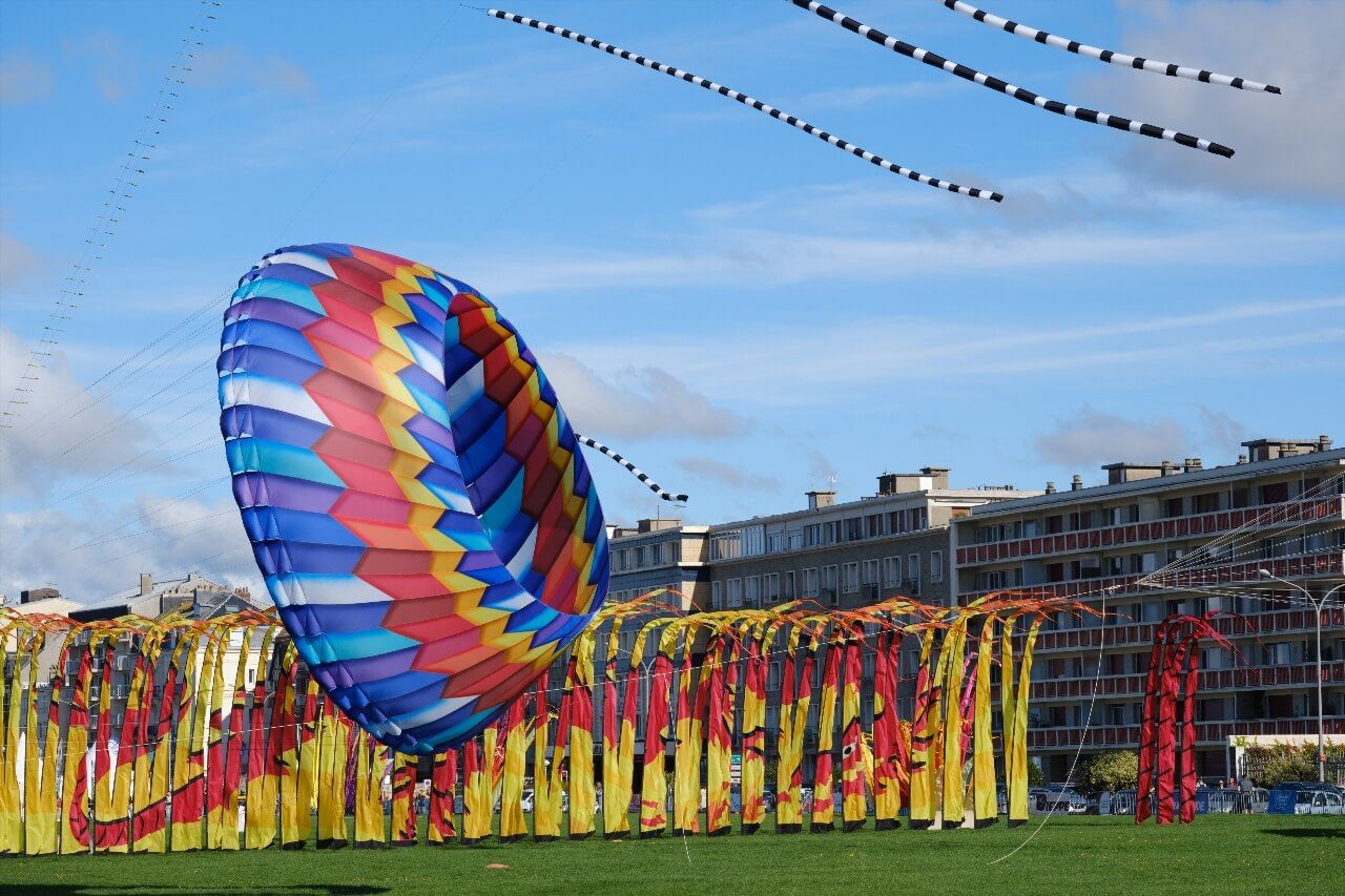 cerf-volant géant Dieppe