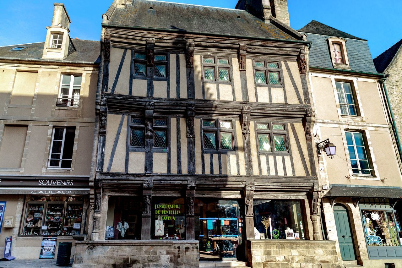 Bayeux maisons colombages
