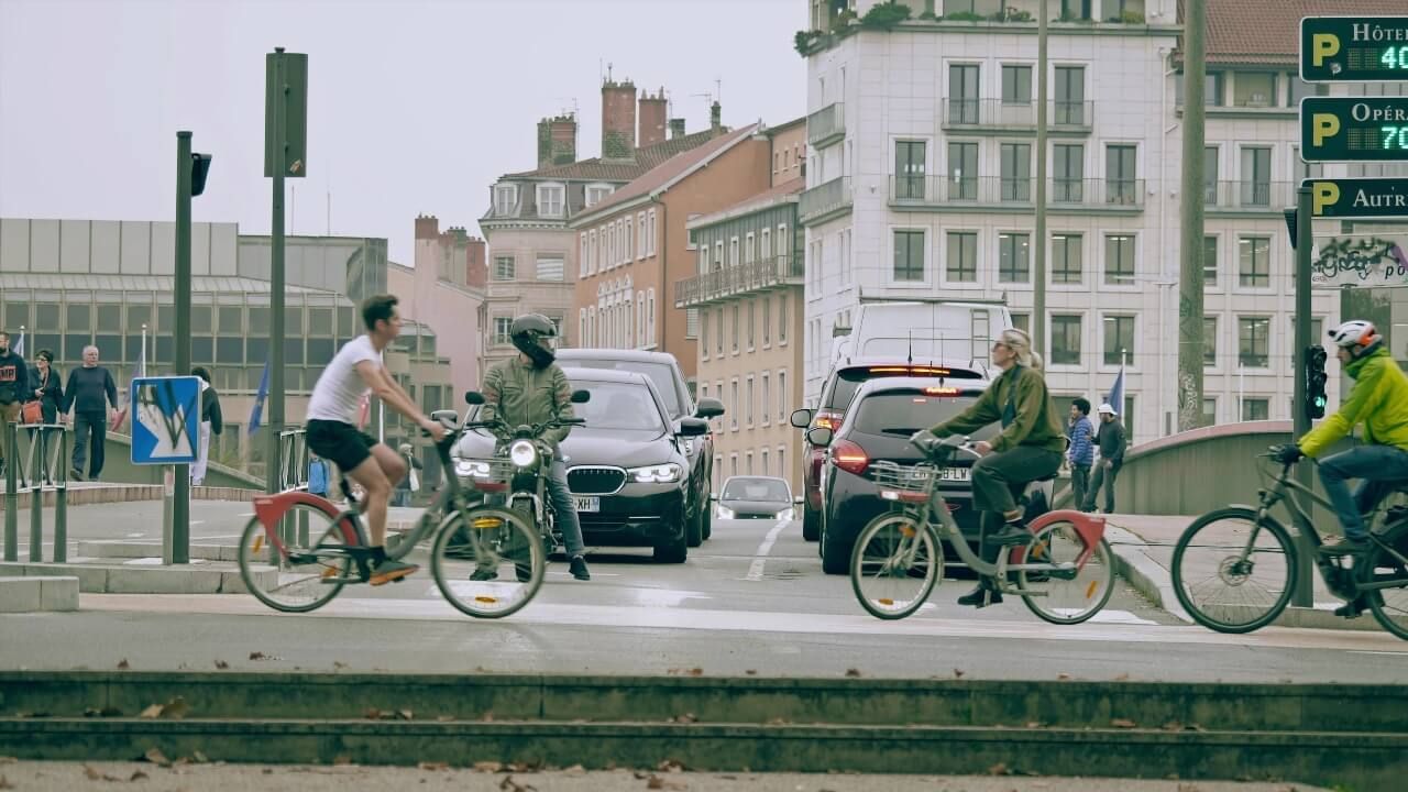 Pistes cyclables Lyon