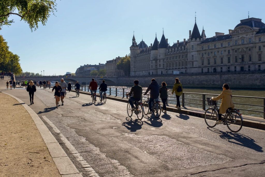 Les berges de Seine Paris