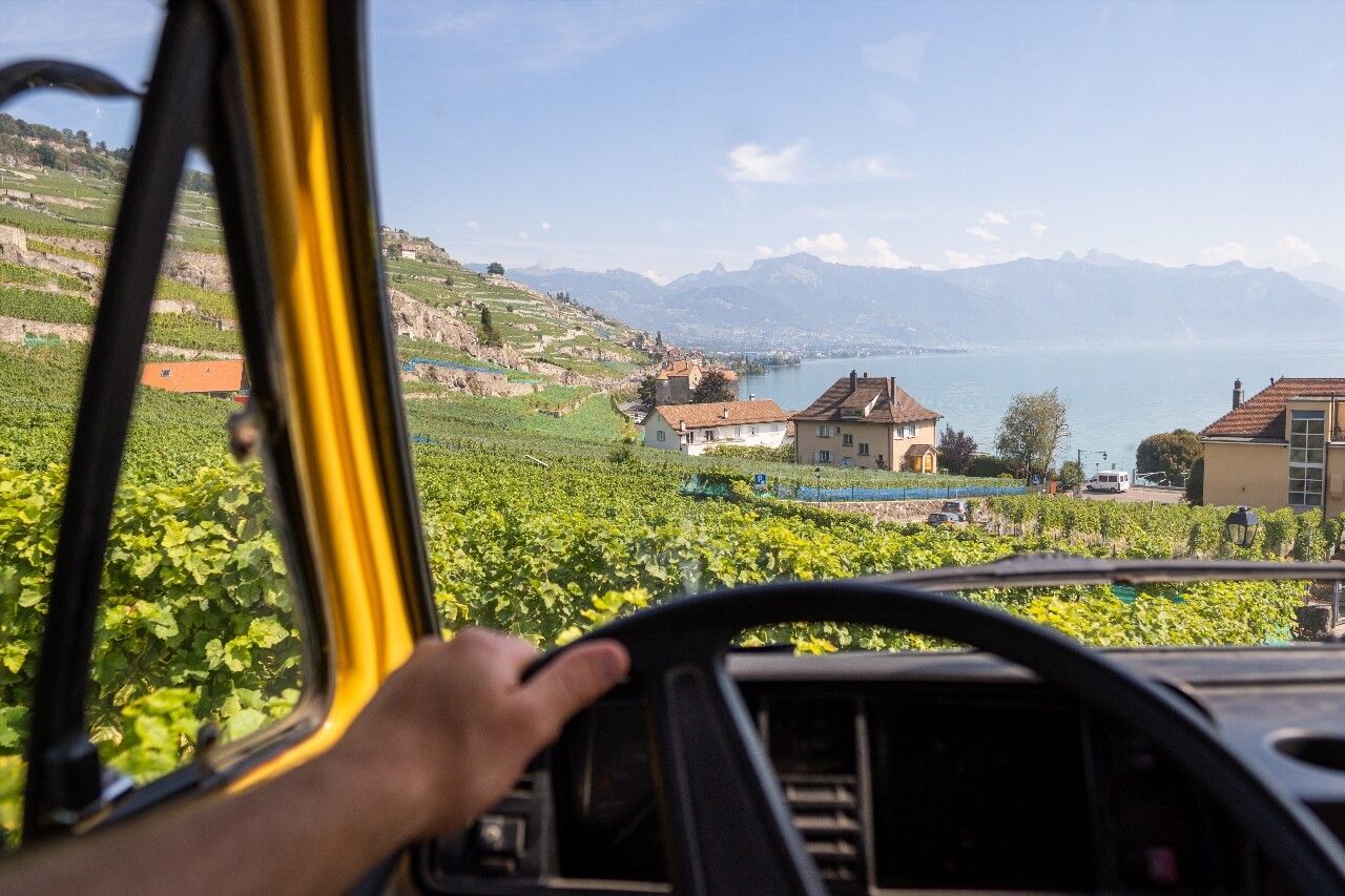 Lago Léman autocaravana