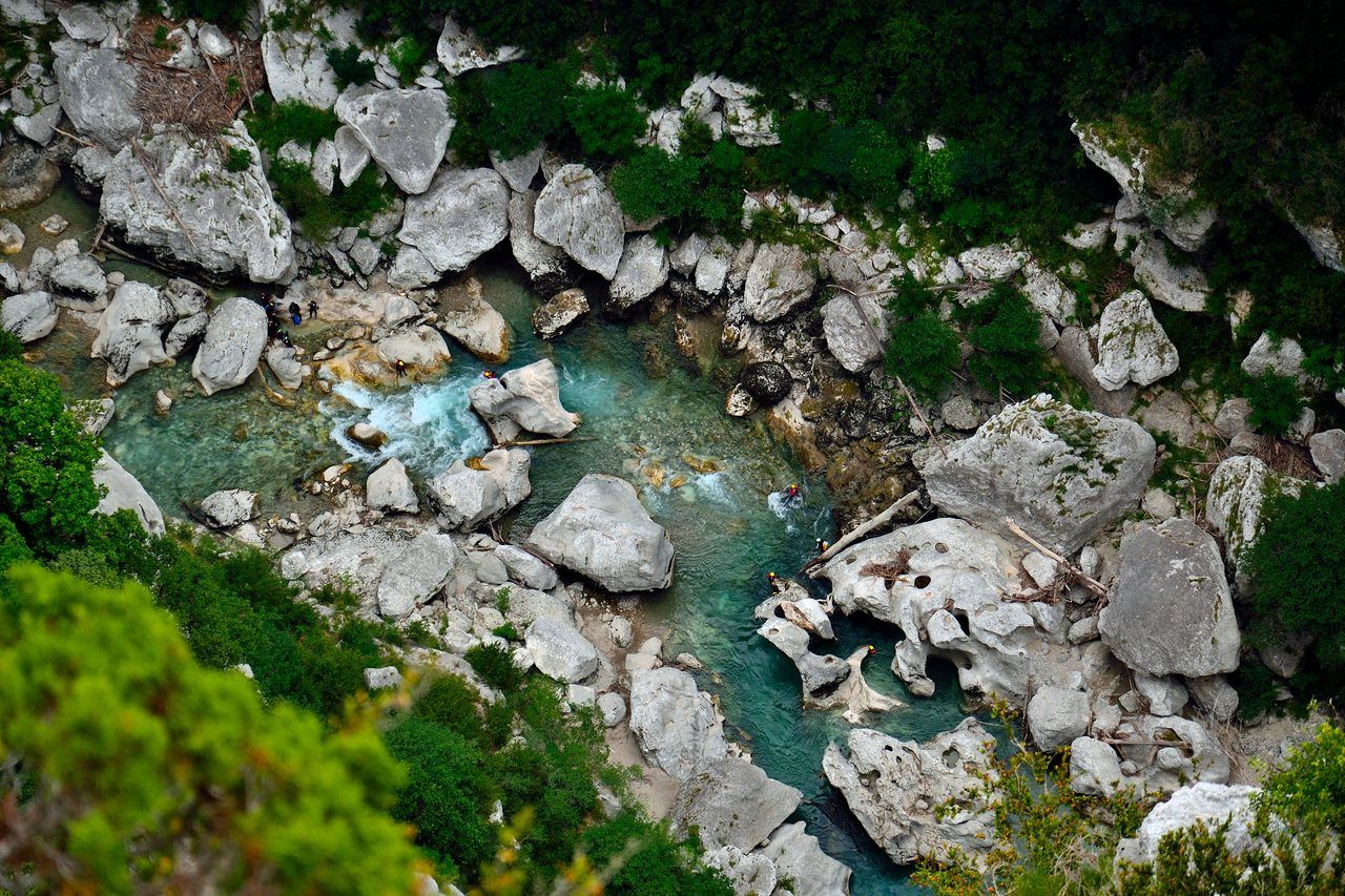 Gorges du Verdon canyoning