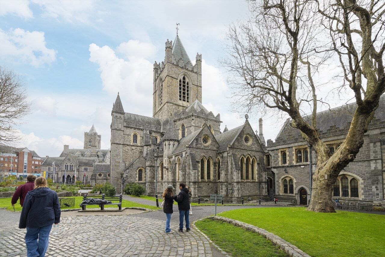 Cathédrale gothique Dublin