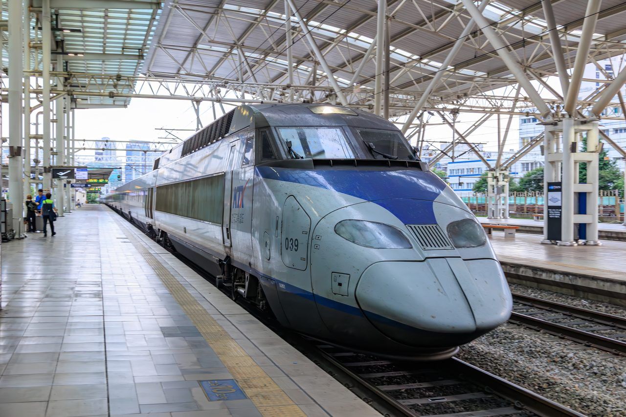 Train KTX Corée